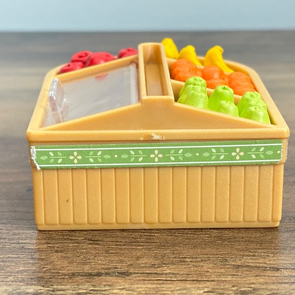 Sylvanian Families SUPERMARKET Spares Fruit Stand Display Unit Calico Critters - Picture 5 of 8